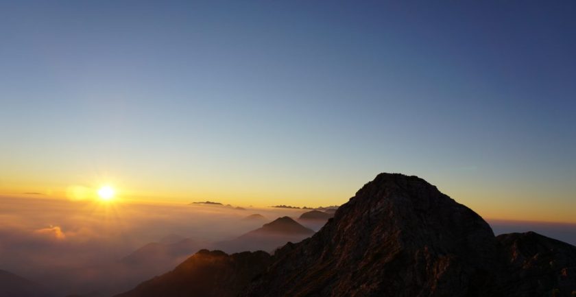 Sonnenaufgang Mittagskogel