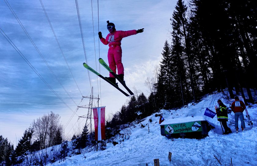 Wintersport in Kärnten: Skispringen in Ratnitz