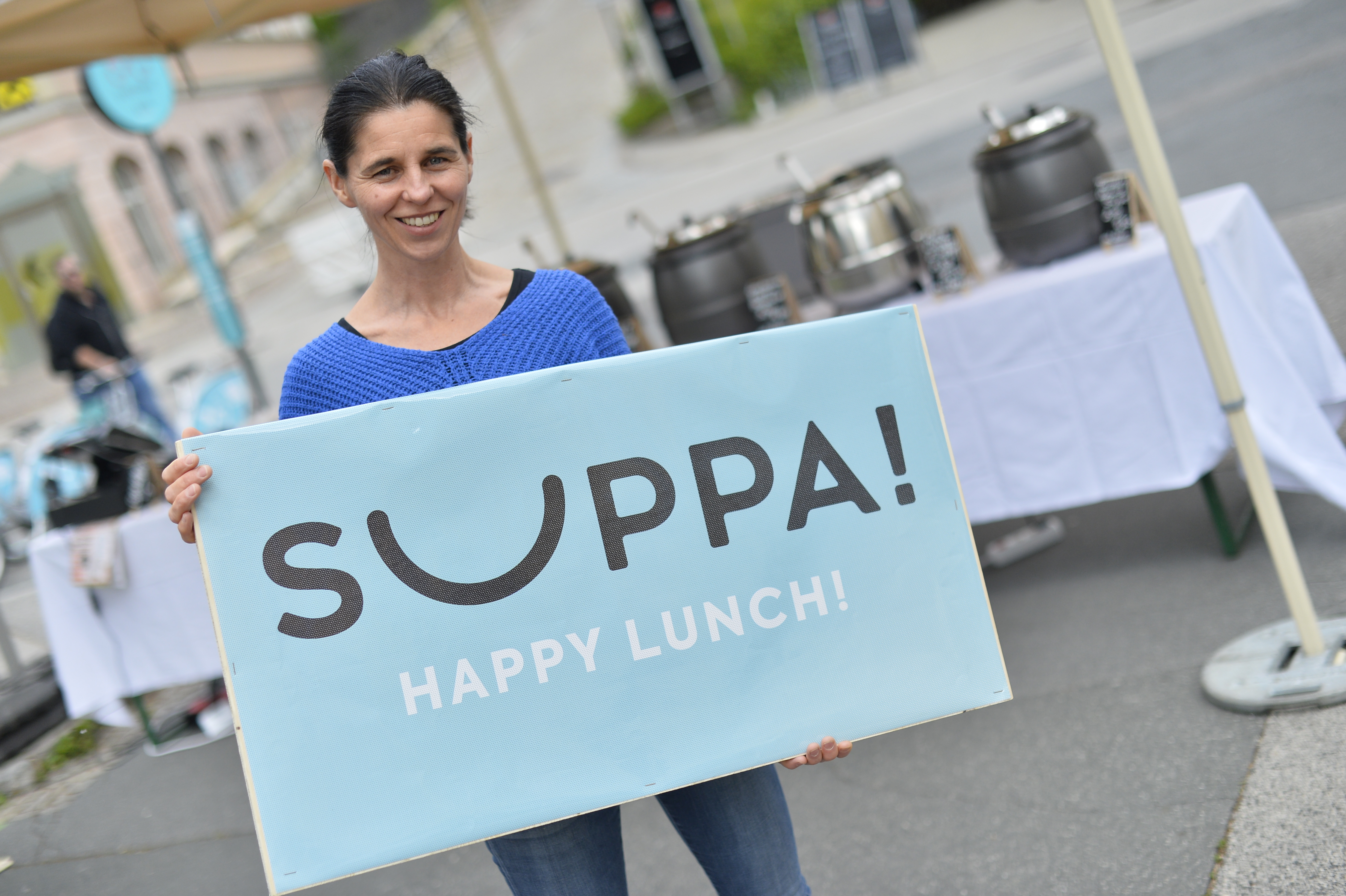 Frisch zubereitete Suppen von SUPPA! © Wirtschaftsservice / Helge Bauer