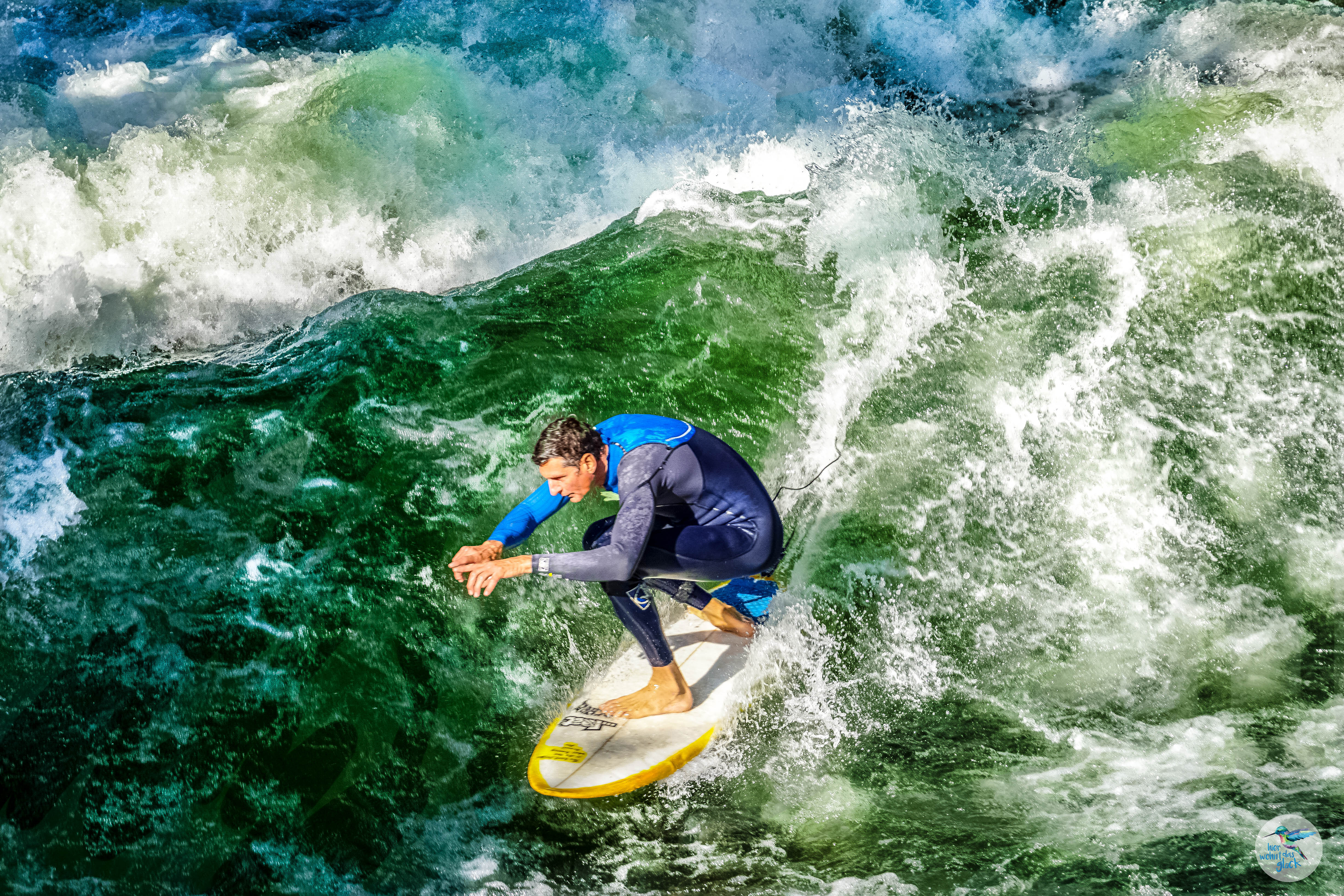 Die künstlich erschaffene Welle ist durchaus herausfordernd - daher nur für Geübte zu empfehlen