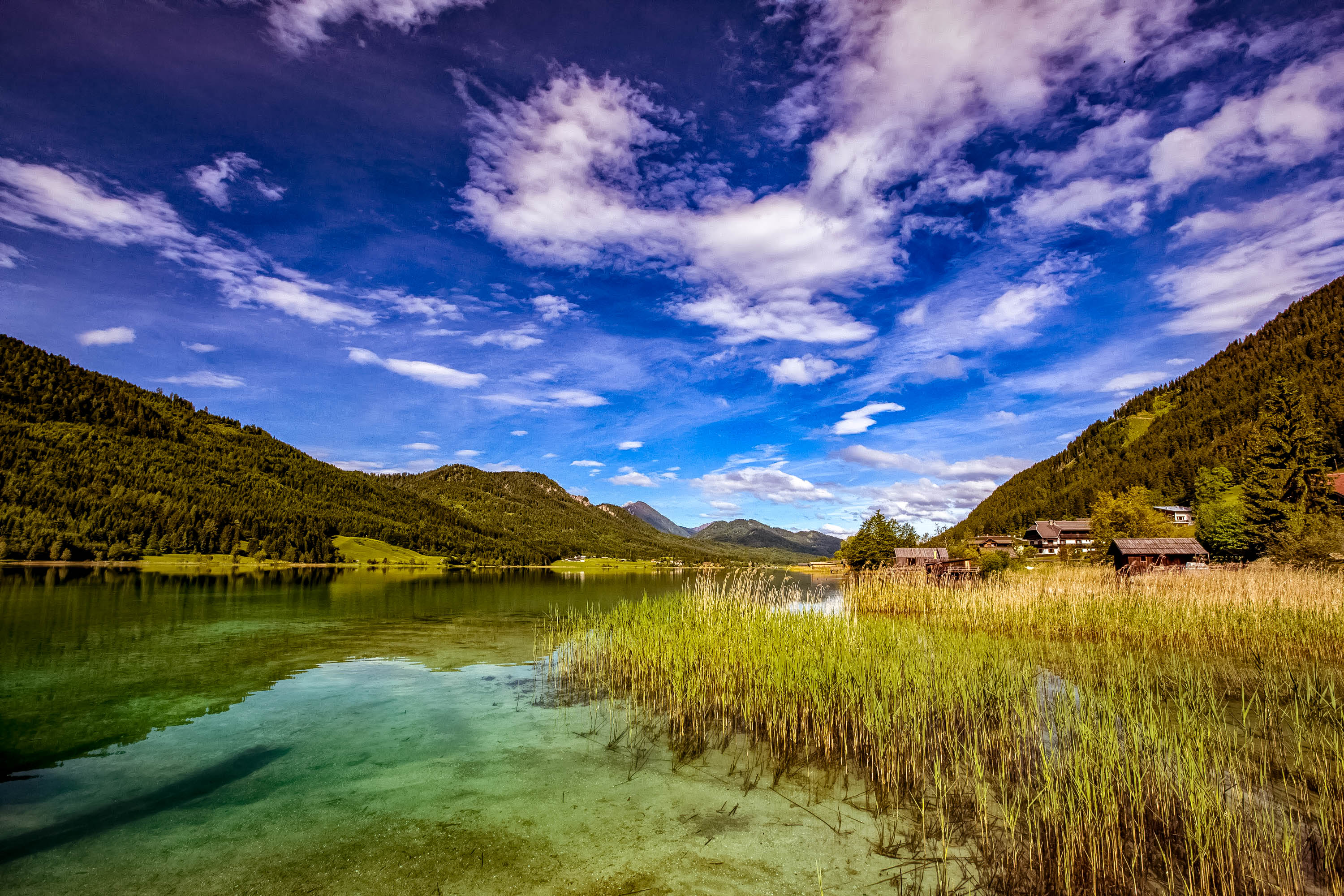 Der Liebling unter den Kärntner Seen: der Weißensee
