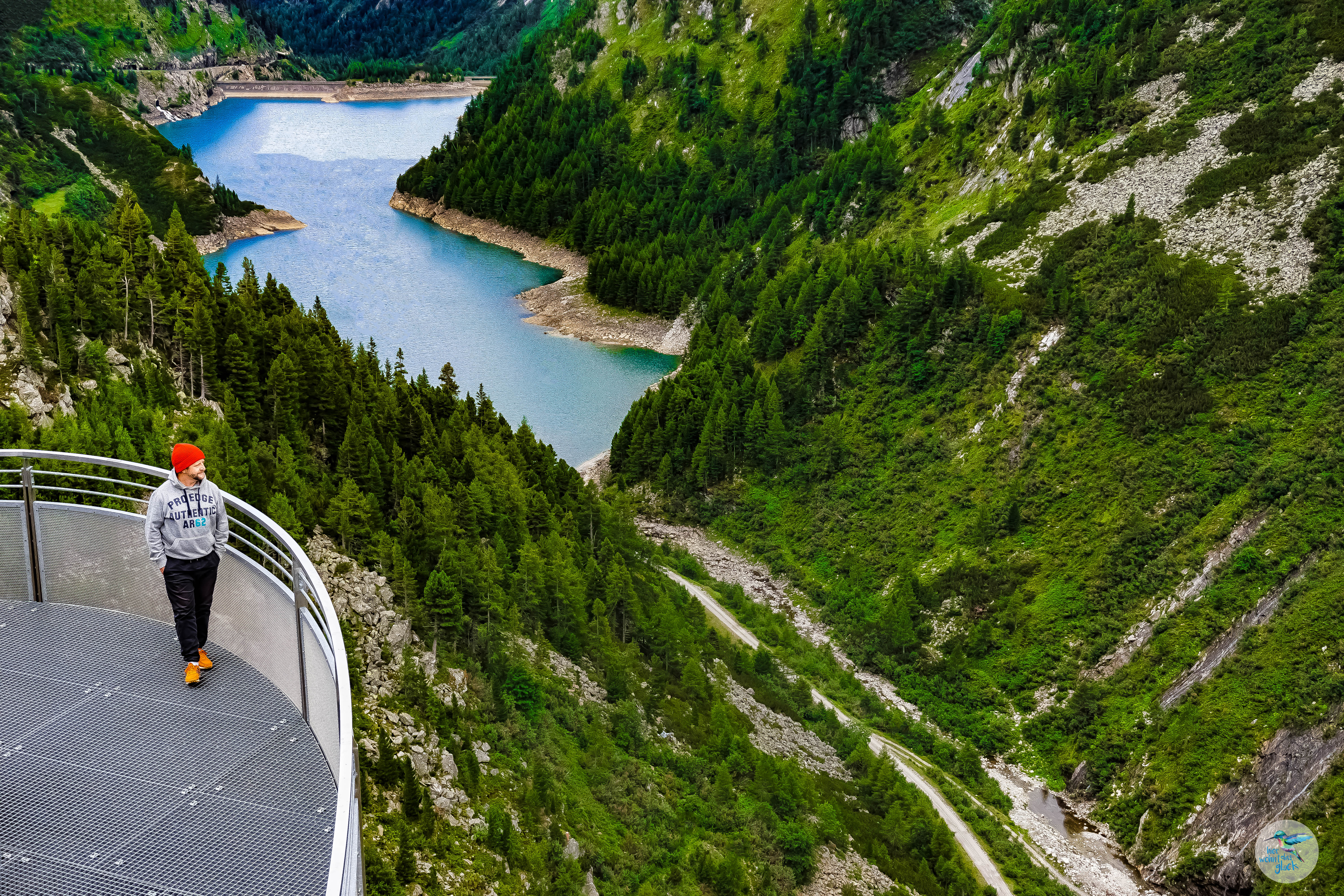 In schwindelerregenden Höhen: der Airwalk 