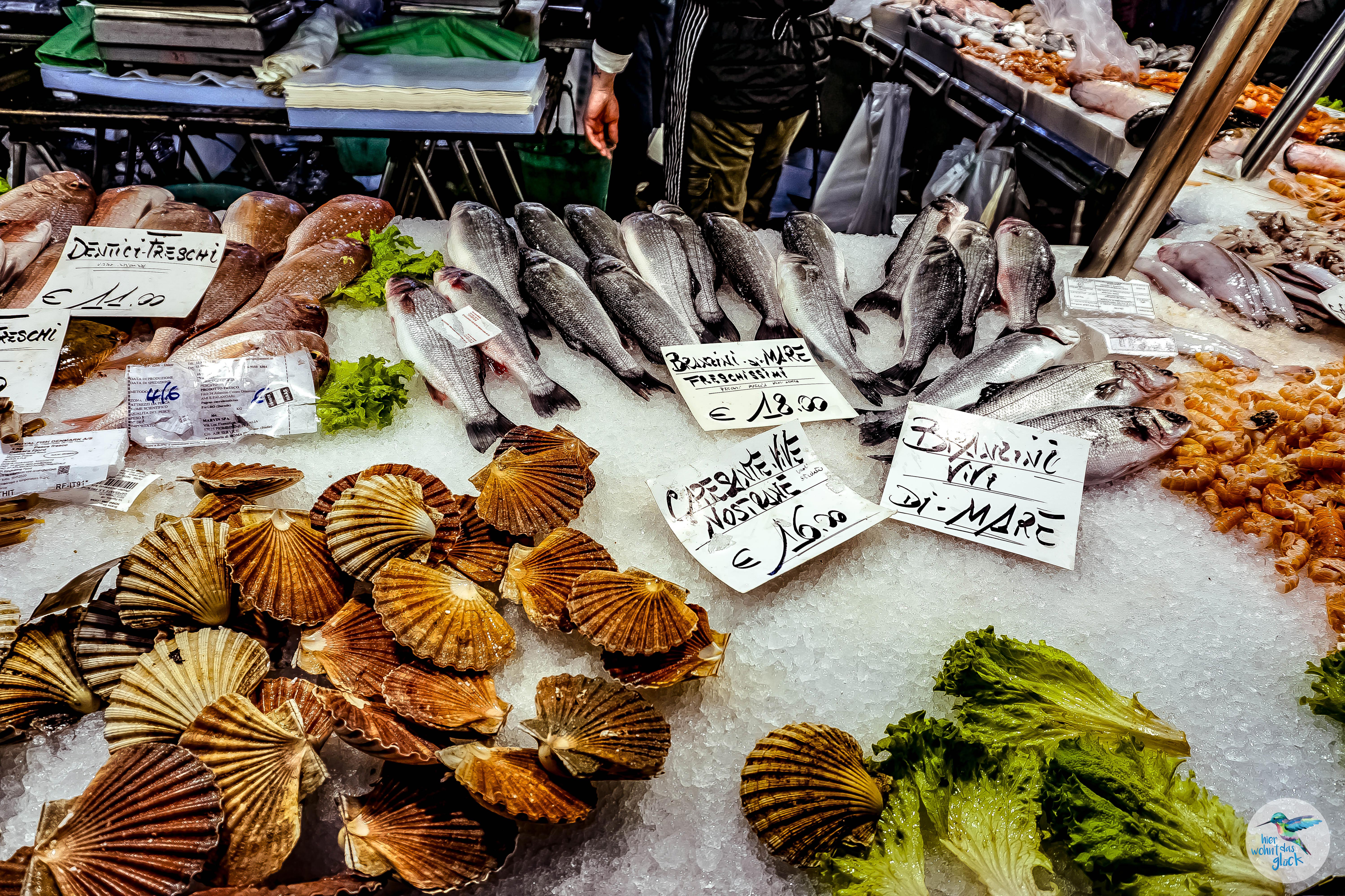 Venedig: frische regionale Spezialitäten am "Mercato di Rialto"