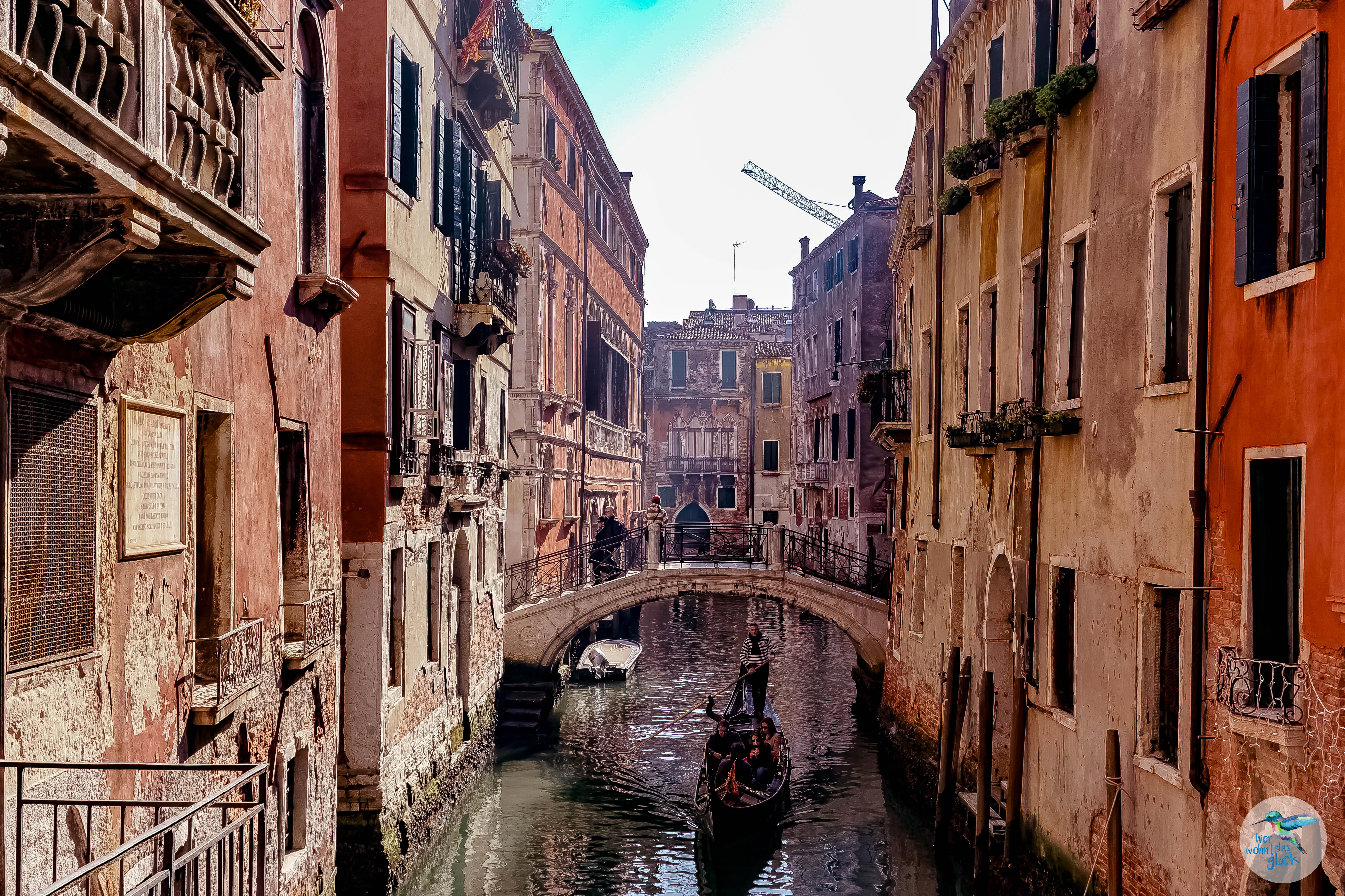 Seitenkanal in Venedig