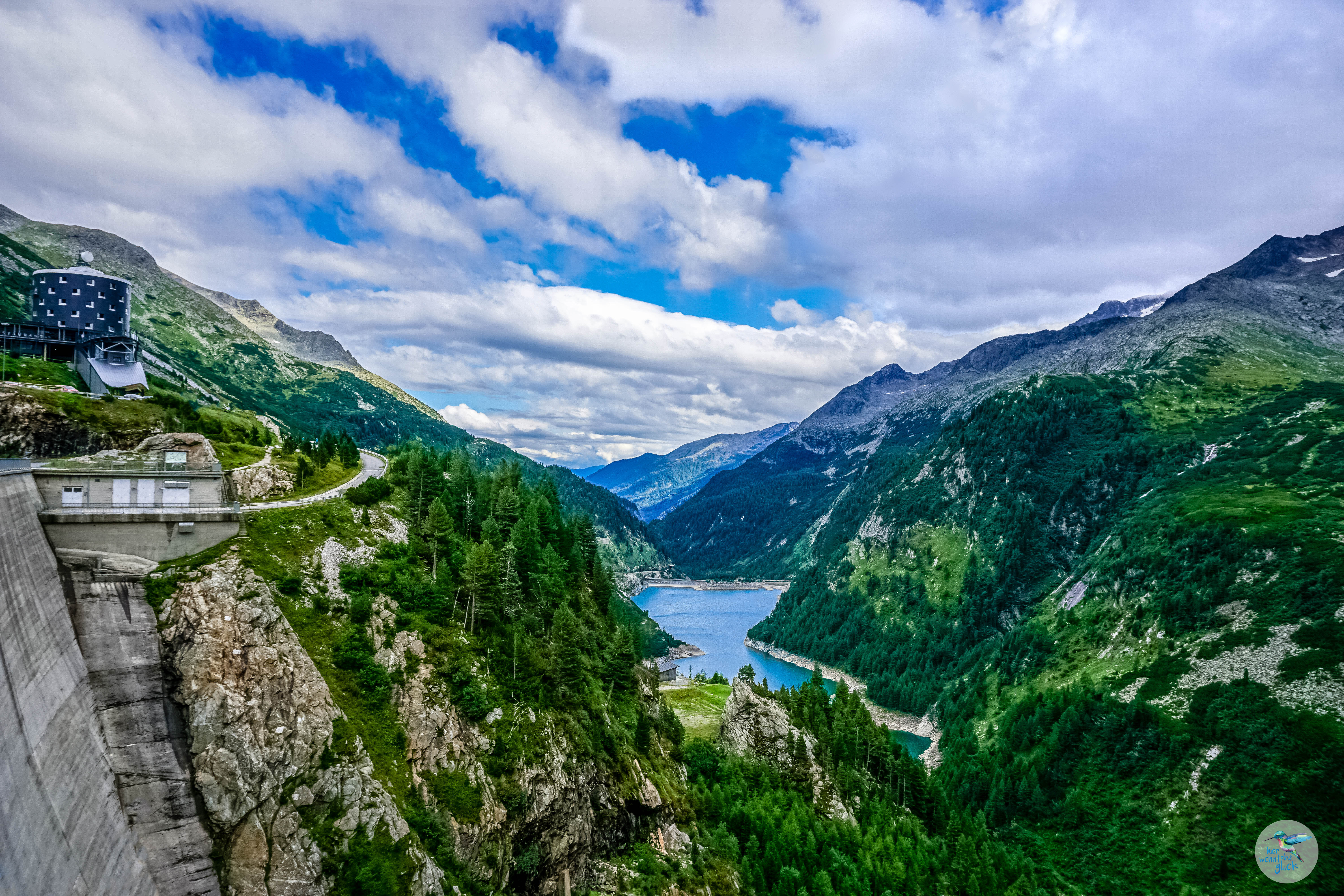 Atemberaubender Blick von der Kölnbreinsperre