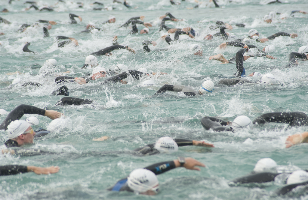 Ironman Austria: Start von 4.000 Schwimmerinnen und Schwimmern