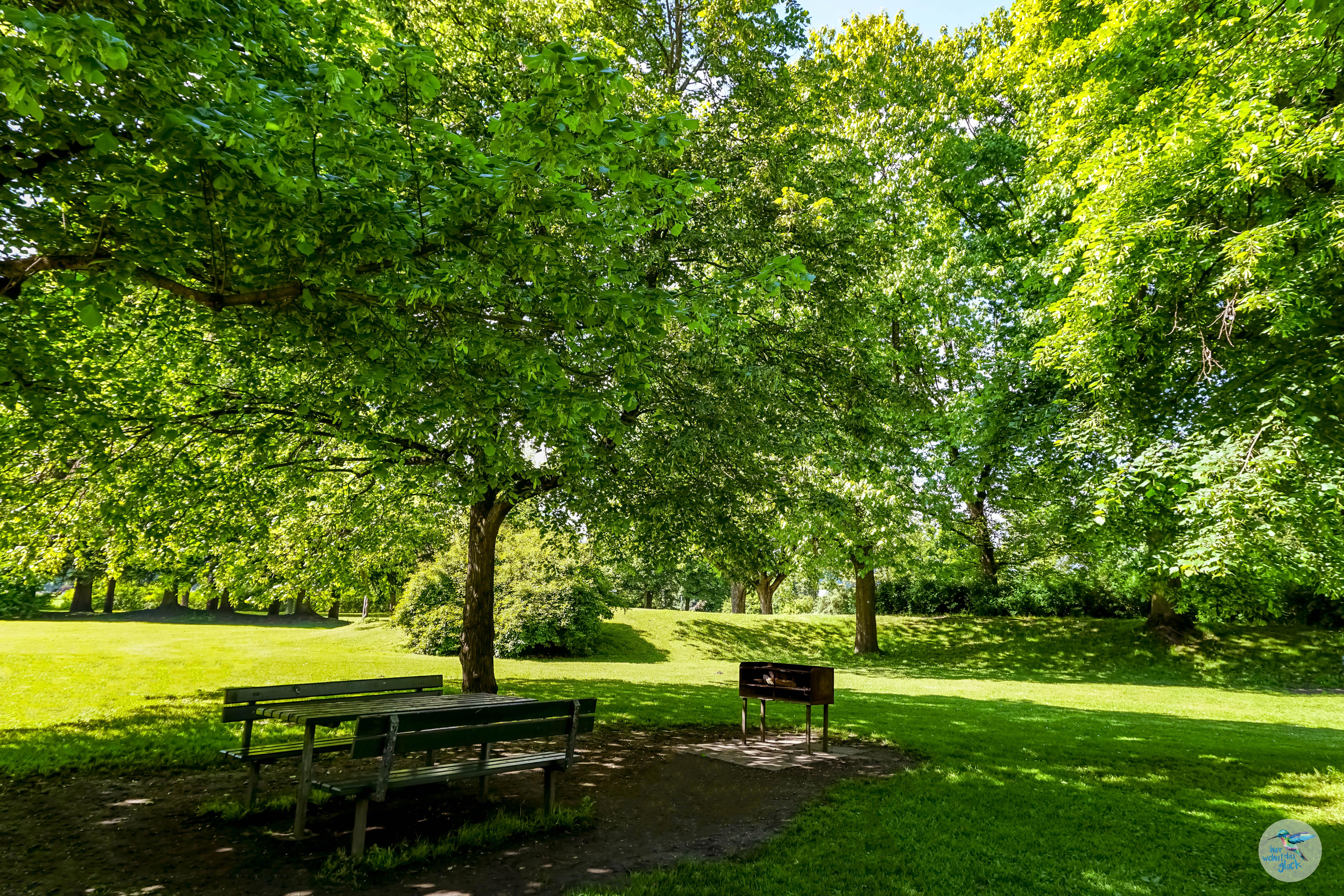 Der größte und am besten ausgestattete Grillplatz liegt an der Sattnitz