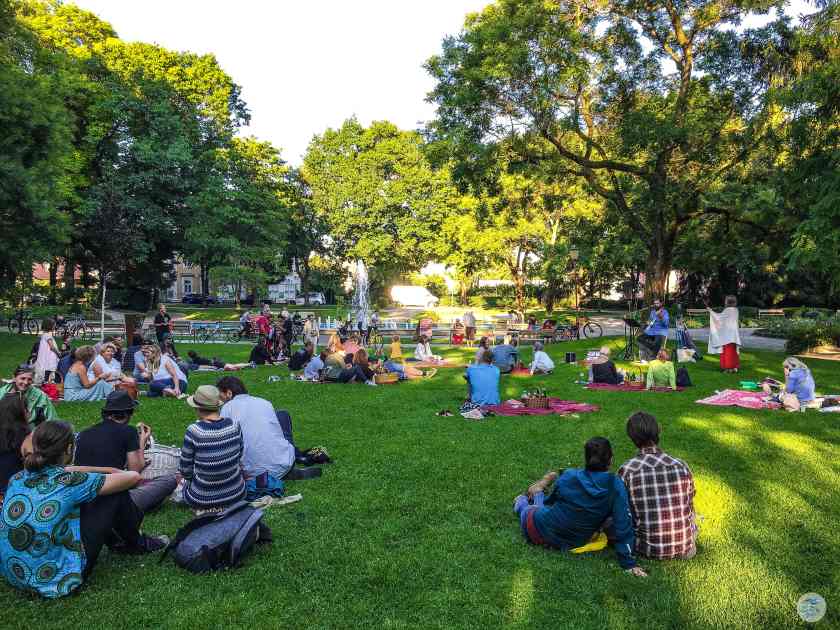 Eröffnung COFestival Villach im Stadtpark